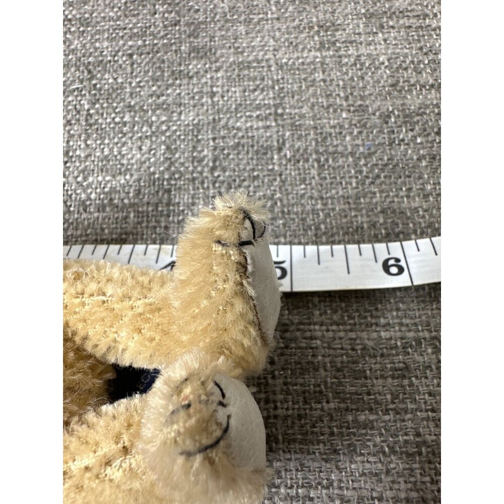 Boyds Bear Mohair Bear Collection Orville Bearington Jointed Plush Green Bow - Picture 6 of 11